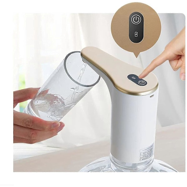 Dryckesdispenser Vattenflaskpump Bärbar elektrisk vattenpump Handhållen vätskedispenser