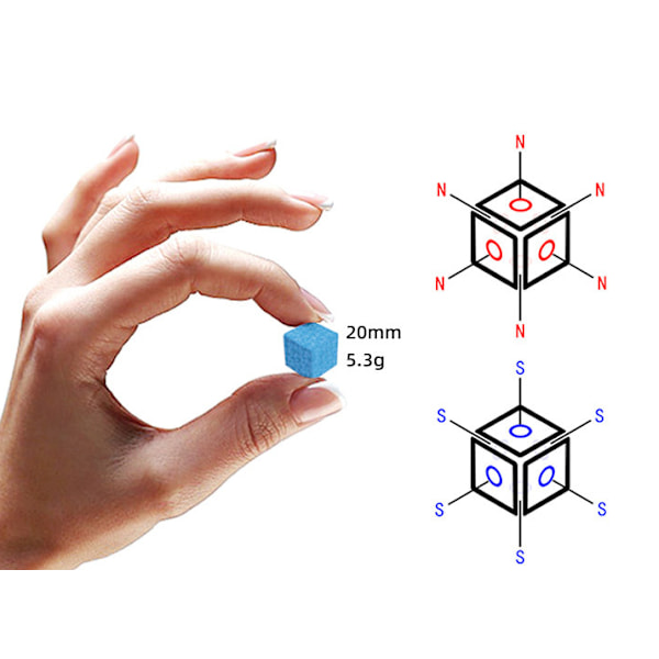 Adventskalender med 32 seks-sidede magnetiske terninger (Himlens Port)