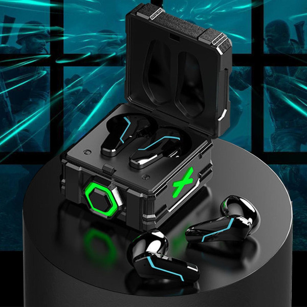 Box Styling Dubbel in-ear Bluetooth trådlöst headset Esports Gaming Hd Ljudkvalitet Bluetooth 5.3 Headset Ipx4 vattentätt headset