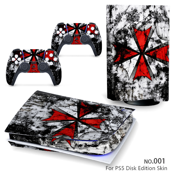 Playstation 5 Konsoller Kontrollere Klistremerker Folie Dekorasjon
