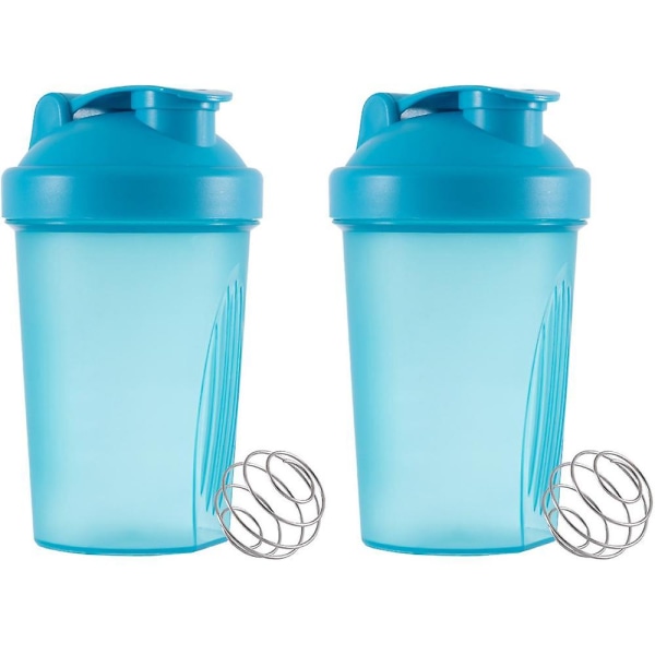 - klassinen Loop Top Shaker -pullo, proteiinisekoitin kuppi sekoituspallolla, multi-fu -6