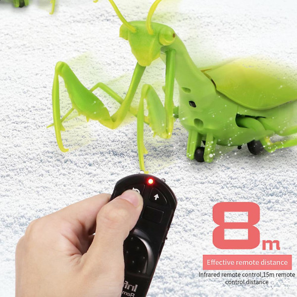 Infrarød fjernbetjening Simulerede insekter Legetøj Rc Firefly Moth Bedende legetøj Sjov nyhedsgave