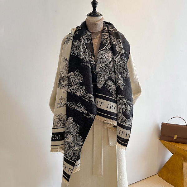 Women's Winter Warm Scarf Shawl Blanket