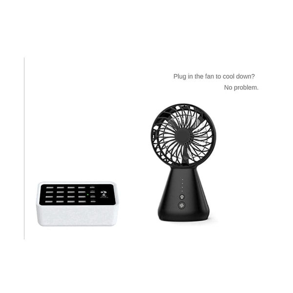 Ratkaisu 120w Type-c USB Latausasema 20 Porttia Yleinen Malli Työpöydän USB-laturi Älypuhelimille