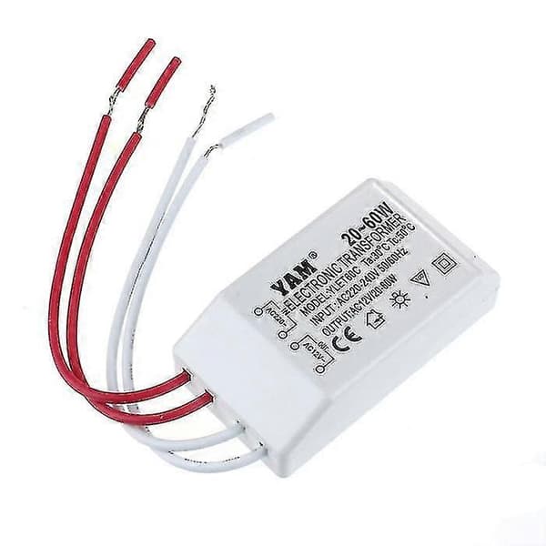 AC Till 12V 20-60W Halogen LED Drivrutin Transformator