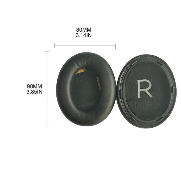 1 par ørepropper øreputer deksel øremuffer for Nc700 over hodet headset