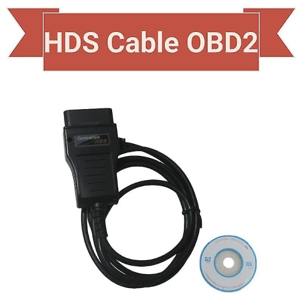 Hds-kabel Obd2 diagnosekabel for Honda støtter de fleste 1996 og nyere kjøretøy med Obdii/dlc3 Diag
