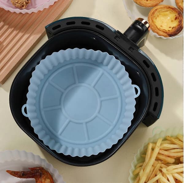 Airfryer Silikoneform Luftfrituremåtte Silikoneindlæg 18CM