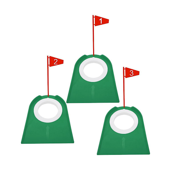 6 stk Golf Green Putter Disc Golf Avtakbar Putter Disc Innendørs Og Utendørs Putter Trener