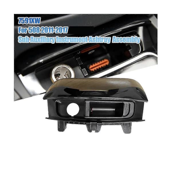 Konsol Askkopp Sub-instrumentbräda Panel Askkopp 7591xw För 508 2011-2017 Extra Instrument Askkopp