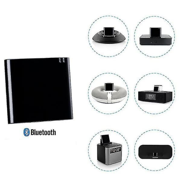 Bluetooth Audio Modtager 30-pin Interface Apple Audio Special Højttaler Bose Bluetooth Adapter 4.1, 35*43*7mm