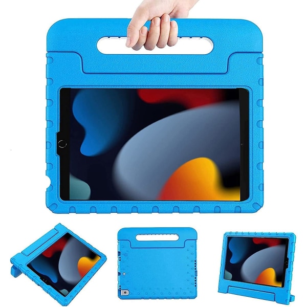 Uusi Ipad 9. sukupolven case, Ipad 8. sukupolven case, Ipad 7. sukupolven case lapsille, Ipad 10.2 case kahvateline