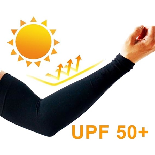 Mænds og kvinders UV-beskyttelse køleærmer UPF 50 solbeskyttelsesærmer