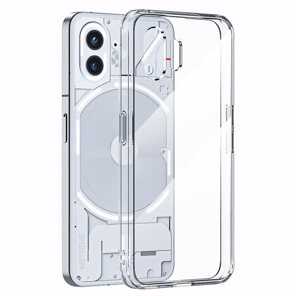 Clear Case Compatible Nothing Phone (2), Tpu gummihud støtsikker