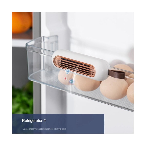 Kjøleskapsrenser Bærbar husholdningssterilisering Desinfeksjon og luktfjerning for bilavdeling