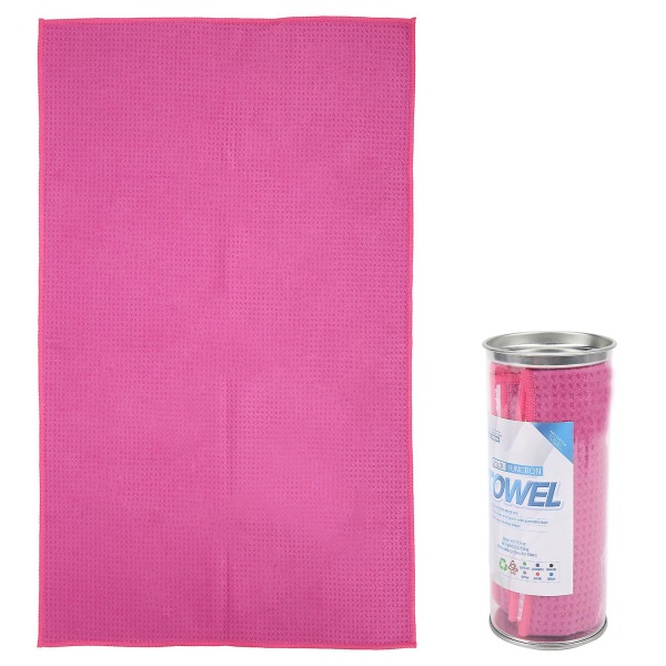 Hurtigtørrende golfrengøringshåndklæder Holdbare golfkøllevaffelhåndklæder rengøringstilbehør pink