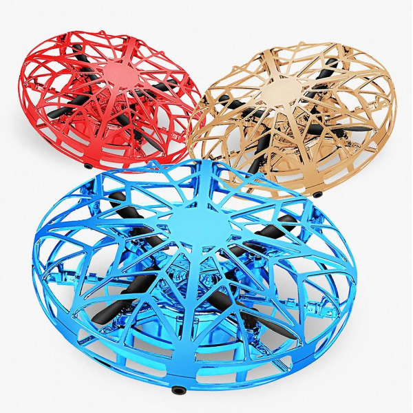 Natsuspenderet fly til børn Begynder Ufo Intelligent flylegetøj med 360 roterende og led lys Drone legetøj til børn Fødselsdagsfest favoriserer