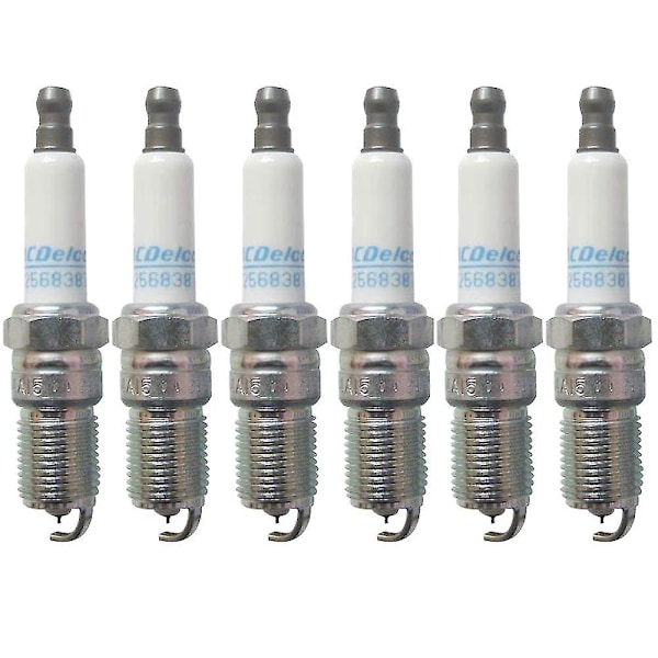 6 st Iridium Tändstift för Acdelco 41-101 12568387
