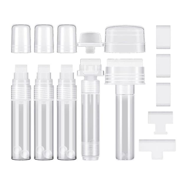 5-pack Graffiti-markörer, påfyllningsbara, med 5 utbytbara spetsar (50