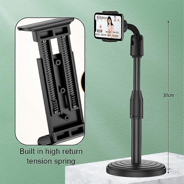 iPhone Stativ Skrivebord Tilbehør, iPhone Stativ Skrivebord, Telefon Stativ Kontor