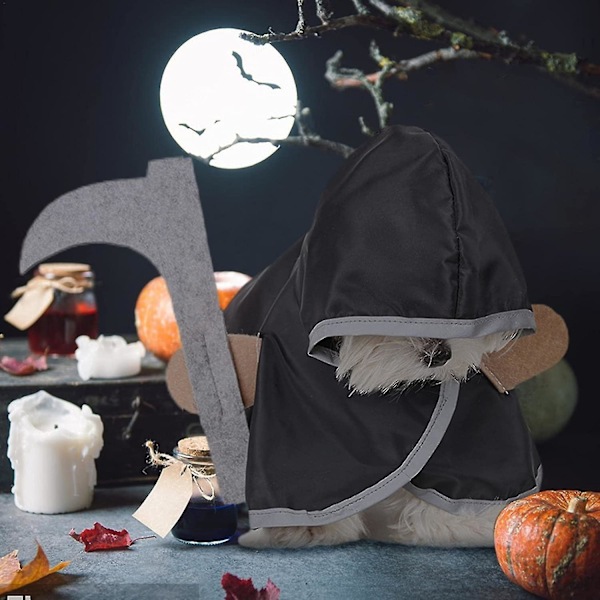 2 st Halloween Kattkappa | Tvättad Djurdräkt för Halloween - Kattkappa med Hatt Djur Halloween Vampyrdräkt för Halloweenfest Djur Cosplay