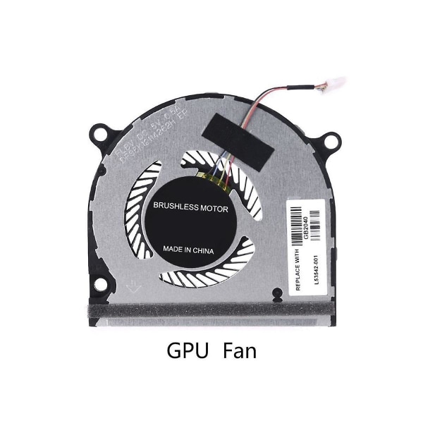 Cpu+gpu Køleventilator Til X360 15- 15- 15m- 15m-ds0011dx