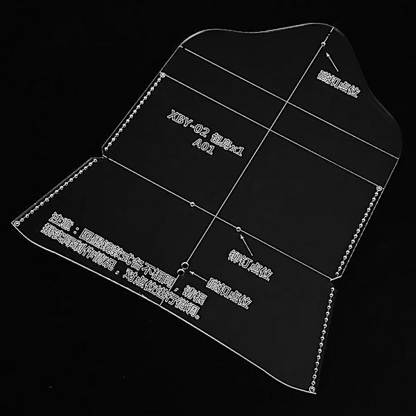 Brilleskrin DIY Akryl Skabelon Sæt XBY-02