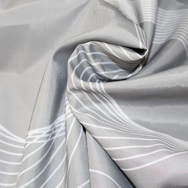 Duschdraperi 180 x 200cm mögelresistent geometrisk tjock polyester tyg duschdraperi foder badrumsdekoration med krokar