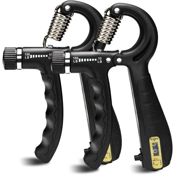 2 Pack Grip Trainer, Non-Slip Grip, Grip Strengthener for Muscle Building and Injury Recovery for Athletes