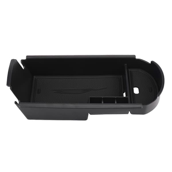 Tilbehør Plast Innvendig Armlene Oppbevaringsboks Organizer Case Container Brett for C- 2016 2017 2018 Svart