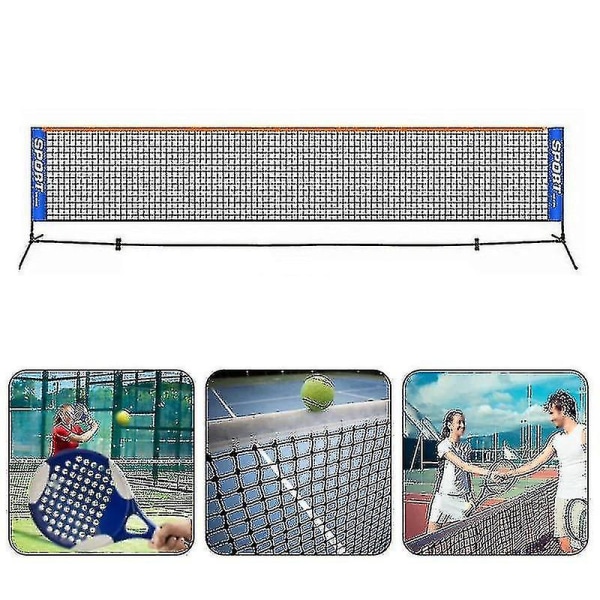 Bærbart sammenklappeligt 3m 4m 5m 6m Tennisnet Badmintonnet