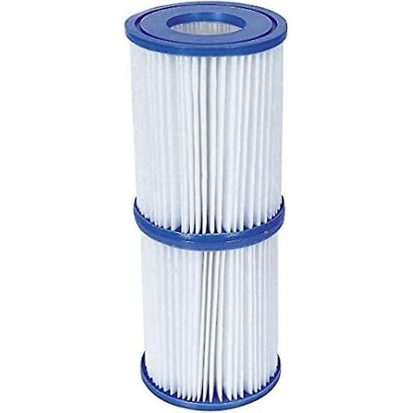 Bestway Flowclear Type II Filterpatron, Bestway Swimmingpool og Spa Filter, Nem Installation, Poolrensningsfilter