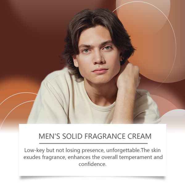 10g/æske East Moon Solid Parfume Balm til Mænd (Cedertræ) Bærbar solid parfume balm for en langvarig, forfriskende og ikke-klæbrig duft.