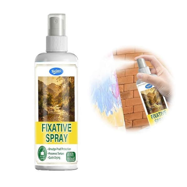 Kunstfikseringsspray hurtigtørrende til skitsering smudsbeskyttelse
