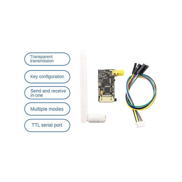 Sx1278 433m Lora trådlös modul Uart seriell sändare mottagare modul