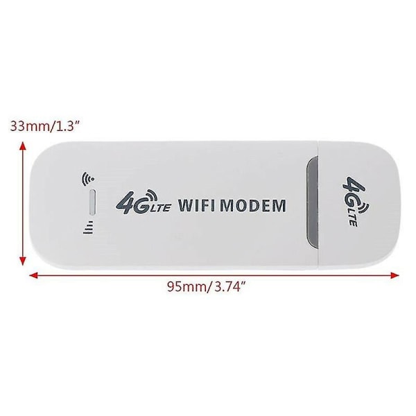 Avattu 4g Lte USB modeemi mobiili langaton reititin Wifi-hotspot SIM-korttipaikka