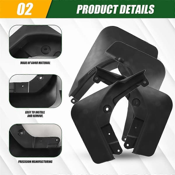 Bil Mudflaps for Vezel -V E EL 2022 Mudguards Flap Sprutbeskyttere Deksel Mud