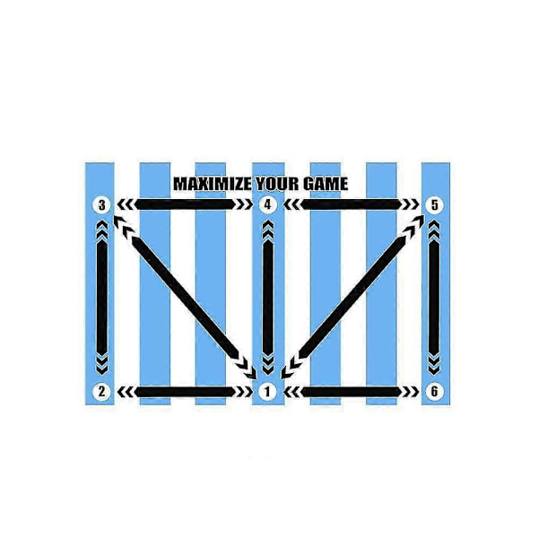 Fodbold Træningsmåtte - DD Argentinian model