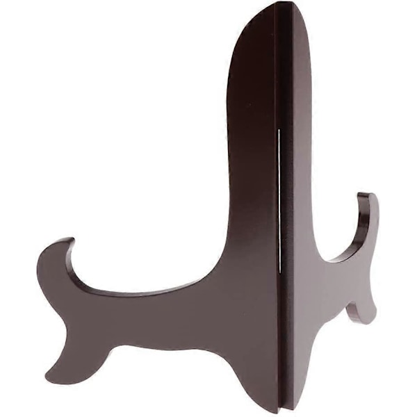 2 kpl - Puinen Näyttöhylly Easel Näyttö Kuvajalusta Tukilevy Kuvien, Kirjojen ja Koristeiden Näyttämiseen - 22,8 cm/9\"