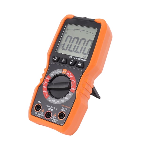 Digitalt multimeter Ohmmeter Voltmeter Elektrisk Ohm Volt Amp Tester for måling av spenningsstrømmotstand