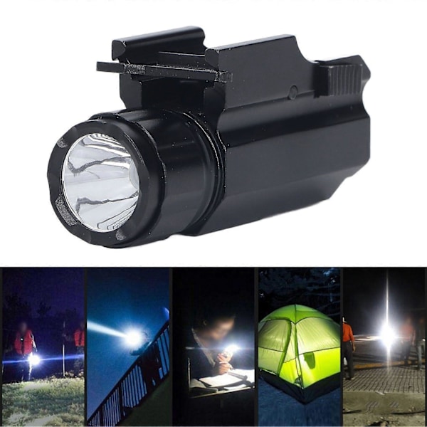 500LM Bärbar LED-lampa med vitt ljus Ficklampa Multifunktionell belysningsverktyg