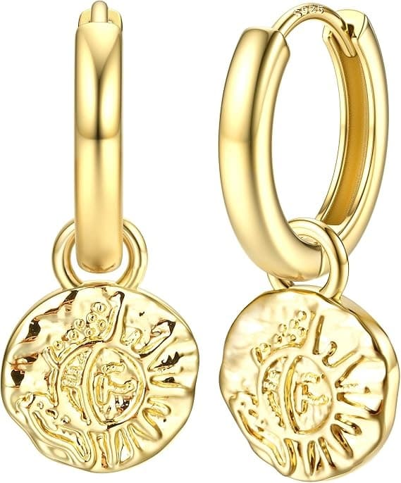 S925 Sterling Sølv Øredobber, Lette Dråpeformede Øredobber, Hypoallergene Sove-Øredobber