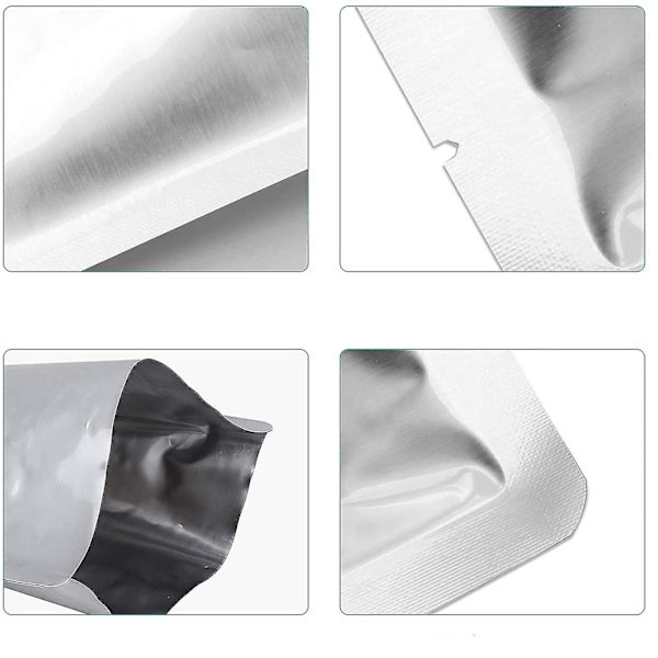 30 stk. Mylar aluminiumsfolieposer, 3 størrelser Mylar poser til fødevareopbevaring