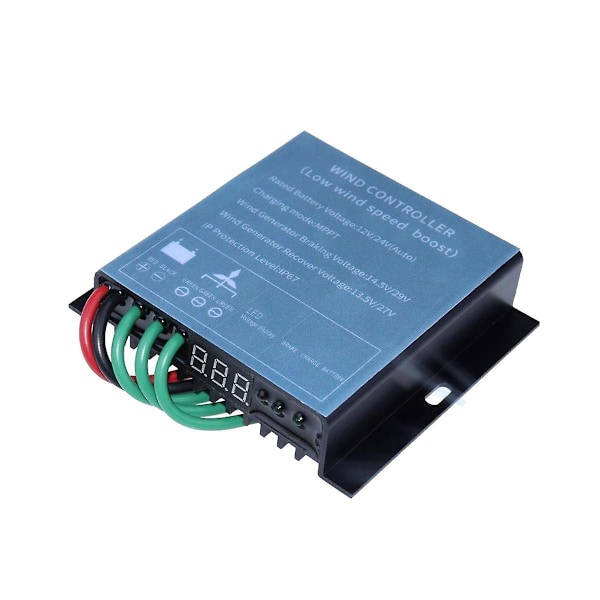 Wind Driven Generator Controller 12/24v 800w Mppt Wind Charge Controller Wind Turbine Generator Con