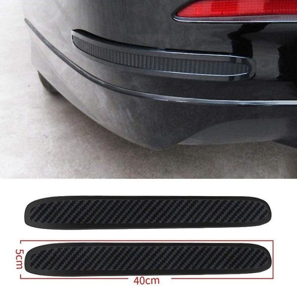 Auton puskurin suojakuminauhat, hiilikuituinen etu- ja takapuskurin cover SUV Mpv:lle
