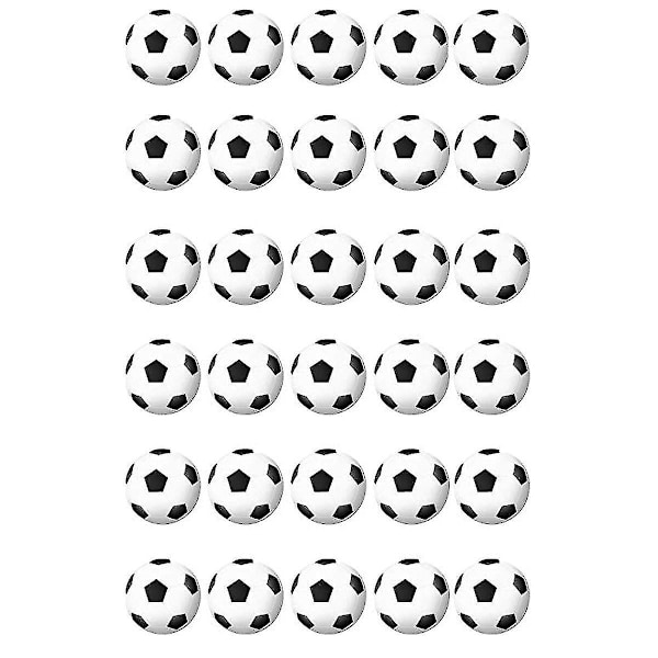 30-pack Mini Fotboll Stressboll Sport Stressboll Party Liten Skumfotboll Stressavlastning Relaxa