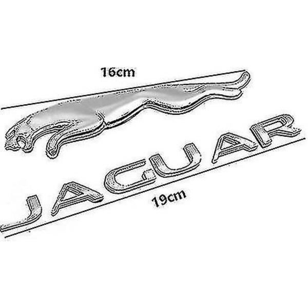 Yousport Fit Jaugar Xe Xf Xj Auton Takakontin Embleemi Leopardi Takana Auton Tarra Jaguar Panther Lokasuojan Tarra