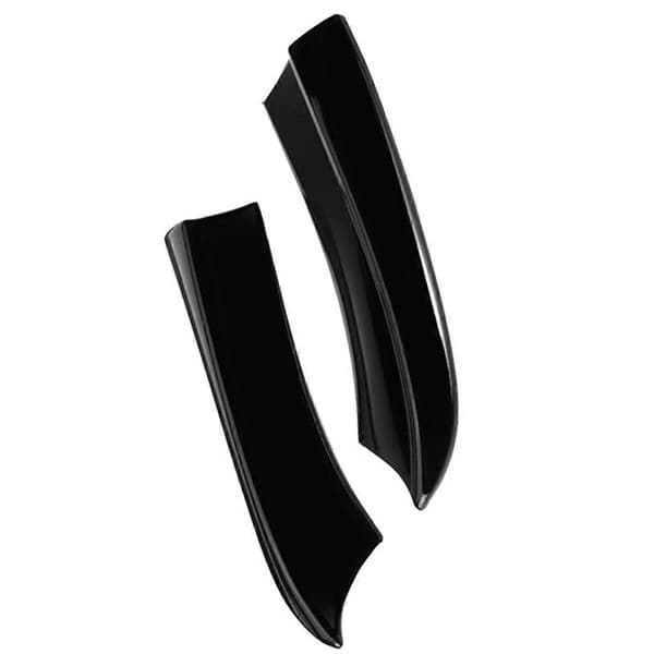 Til Charger RT SXT 2015-2023 Bageste Spats Kofangerlæbe Splitter Diffuser Canard Spoiler Blank Sort