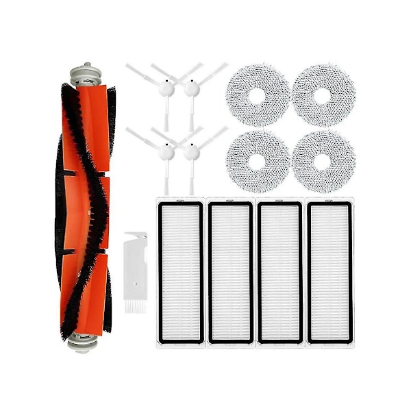 Til S10+ / S10 Plus Robotstøvsuger Reservedele Tilbehør Hovedsidebørste Hepa Filter Mop Klud