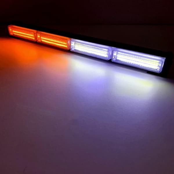 Lys LED Advarselslys Strobe Lys Beacon Lys Bil Lys, Gul Hvidt Lys